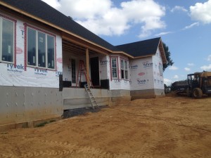 Custom home construction by Eby's Drafting and Design project in Washington County, MD