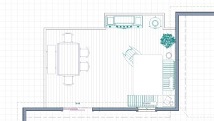 Eby's Drafting and Design deck design with outdoor kitchen
