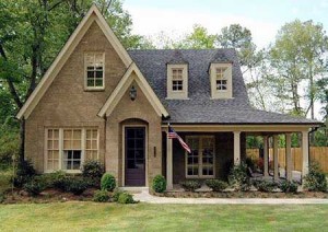 Beautiful cottage with large porch Eby's Drafting and Design