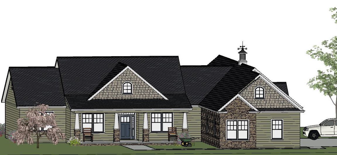 Front Elevation design by Royce Eby