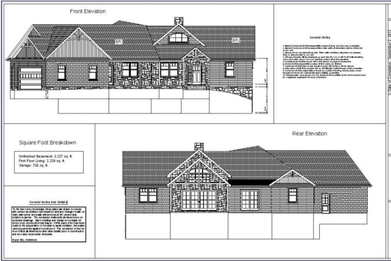 Greencastle, Pennsylvania Residential and Light Commercial Drawings